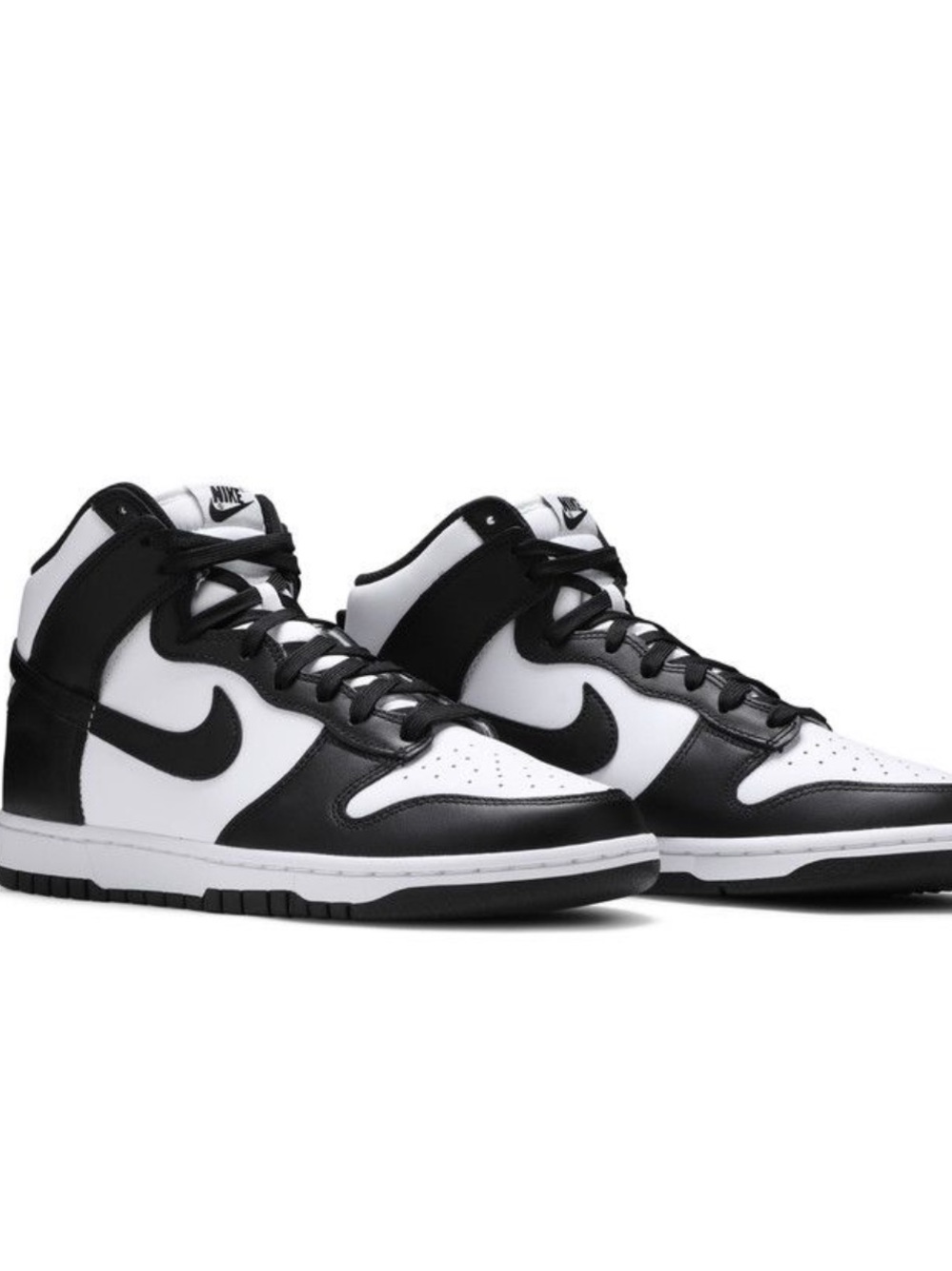 Nike Dunk High 'Black White' Sneakers